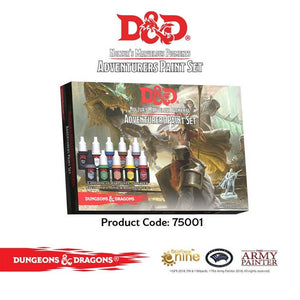 Dungeons & Dragons Adventurers Paint Set