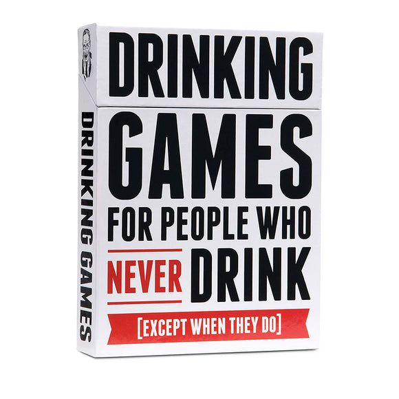 Drinking Games For People Who Never Drink (Except When They Do)