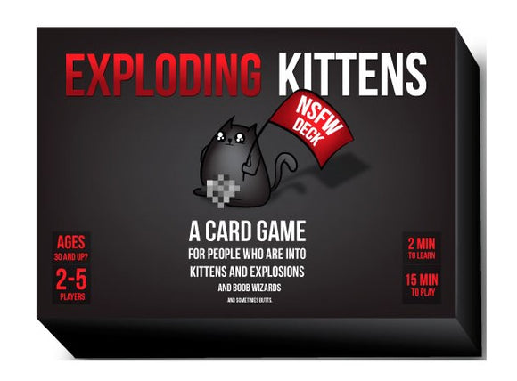 Exploding Kittens NSFW Edition